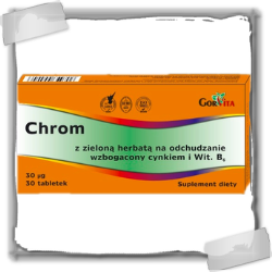Chrom z zielon� herbat�
